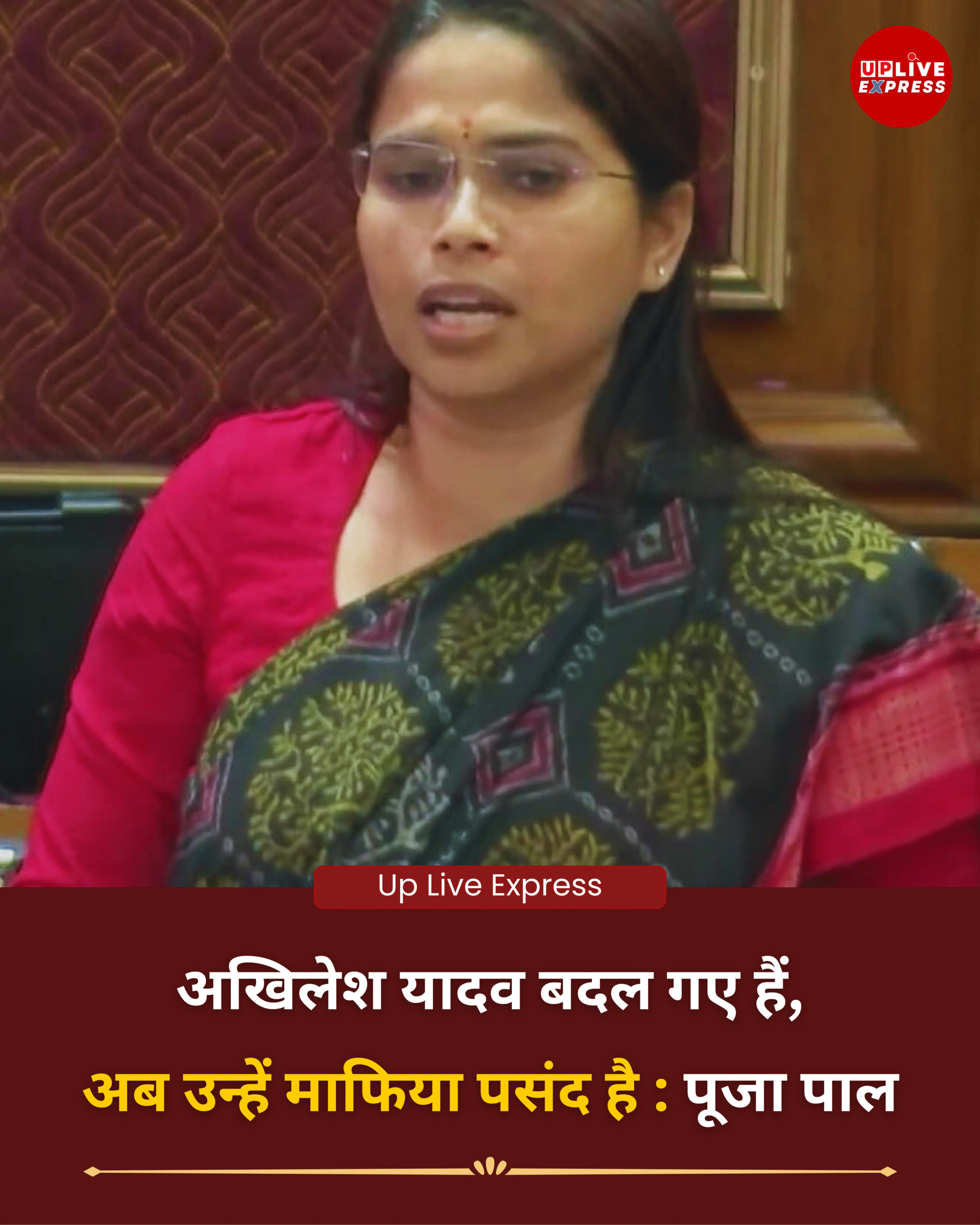 अखिलेश पर पूजा पाल का हमला, सपा अब मुलायम सिंह की पार्टी बन गई :