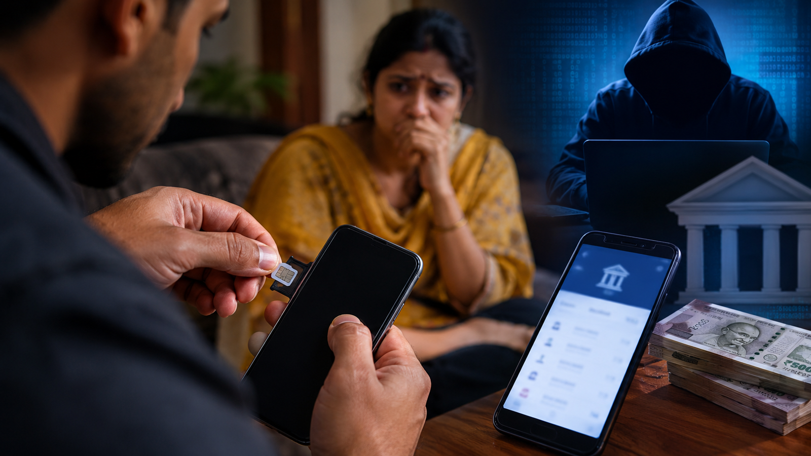 रिश्तेदार बनकर घर पहुंचा युवक, महिला के मोबाइल से सिम निकालकर खाते से उड़ाए ढाई लाख रुपये: